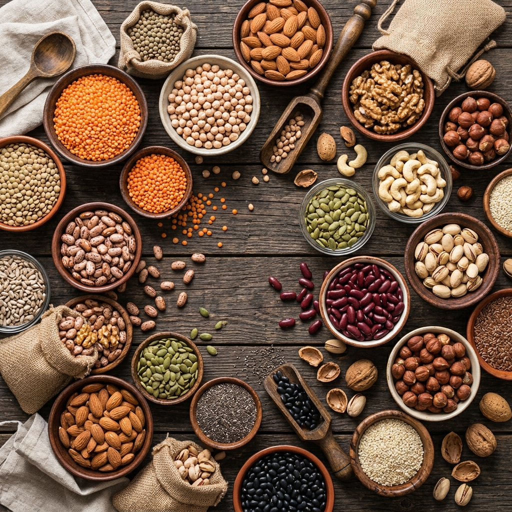 Legumes, Seeds & Nuts