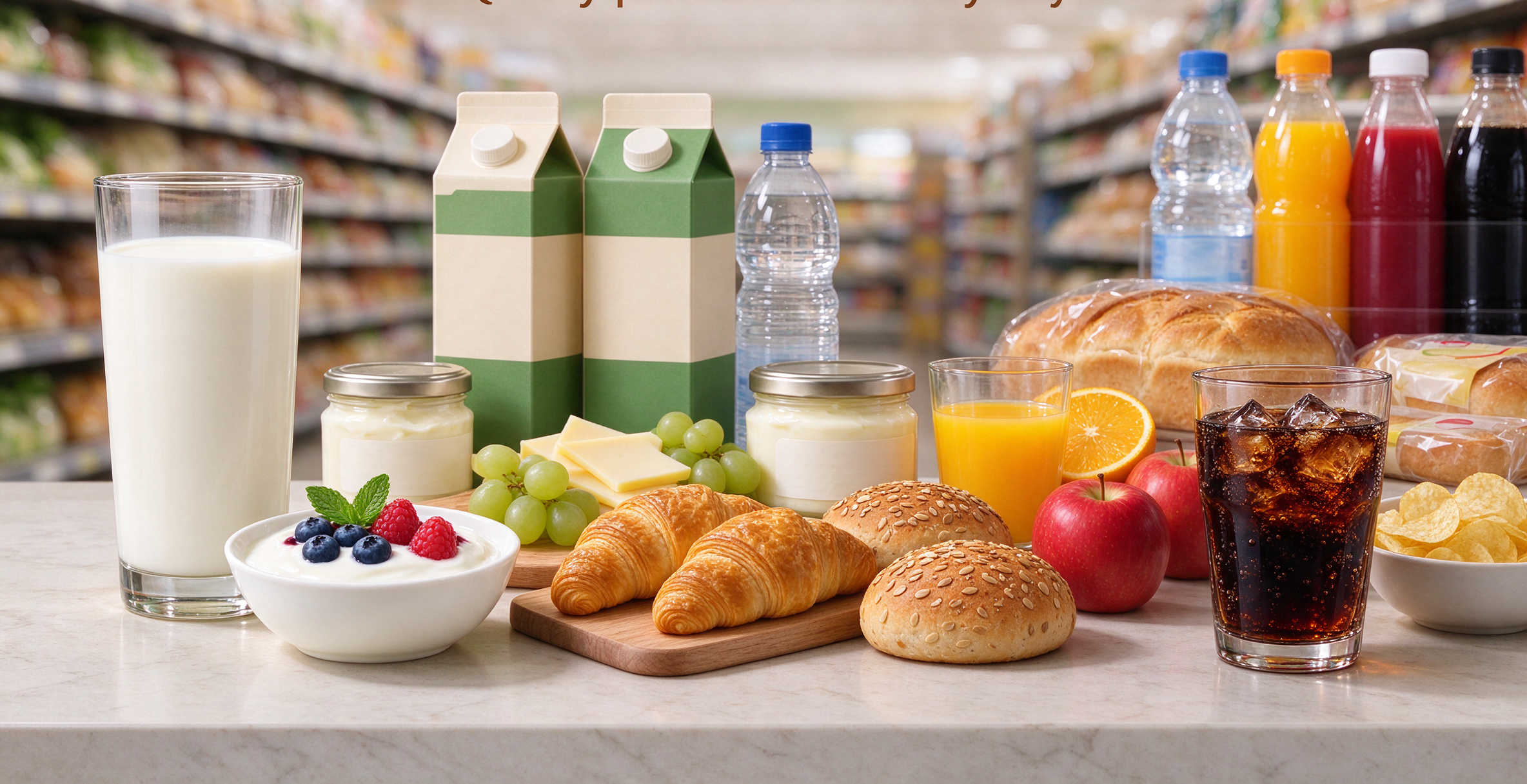 Beverages, Dairy & Prepared Foods