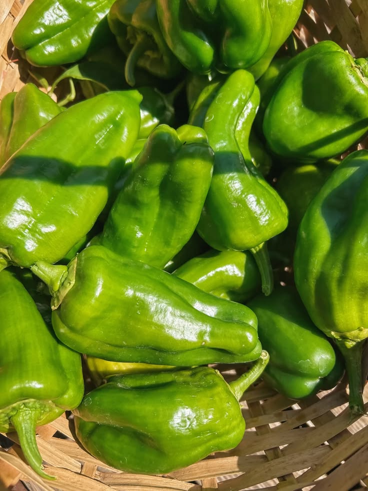 Green peppers